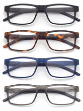 Colloddiss black spring-hinge reading glasses for all-day comfort.