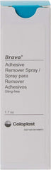 Coloplast Brava remover spray for precise application on adhesive residue
