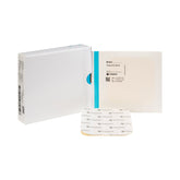 Coloplast Brava 4x4 inch sheet close-up showing flexible skin barrier.