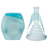 Coloplast Conveen Optima box front with discreet packaging for easy transport.