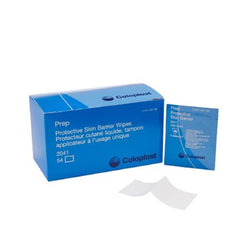 Coloplast Prep Skin Barrier Wipe, packaging for on-the-go peristomal skin care
