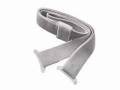Coloplast SenSura Mio Brava belt closeup shows durable fabric and seamless edge for discreet wear.