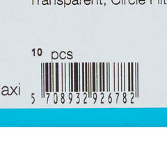 Coloplast SenSura Mio neutral gray textile for discreet daily wear.