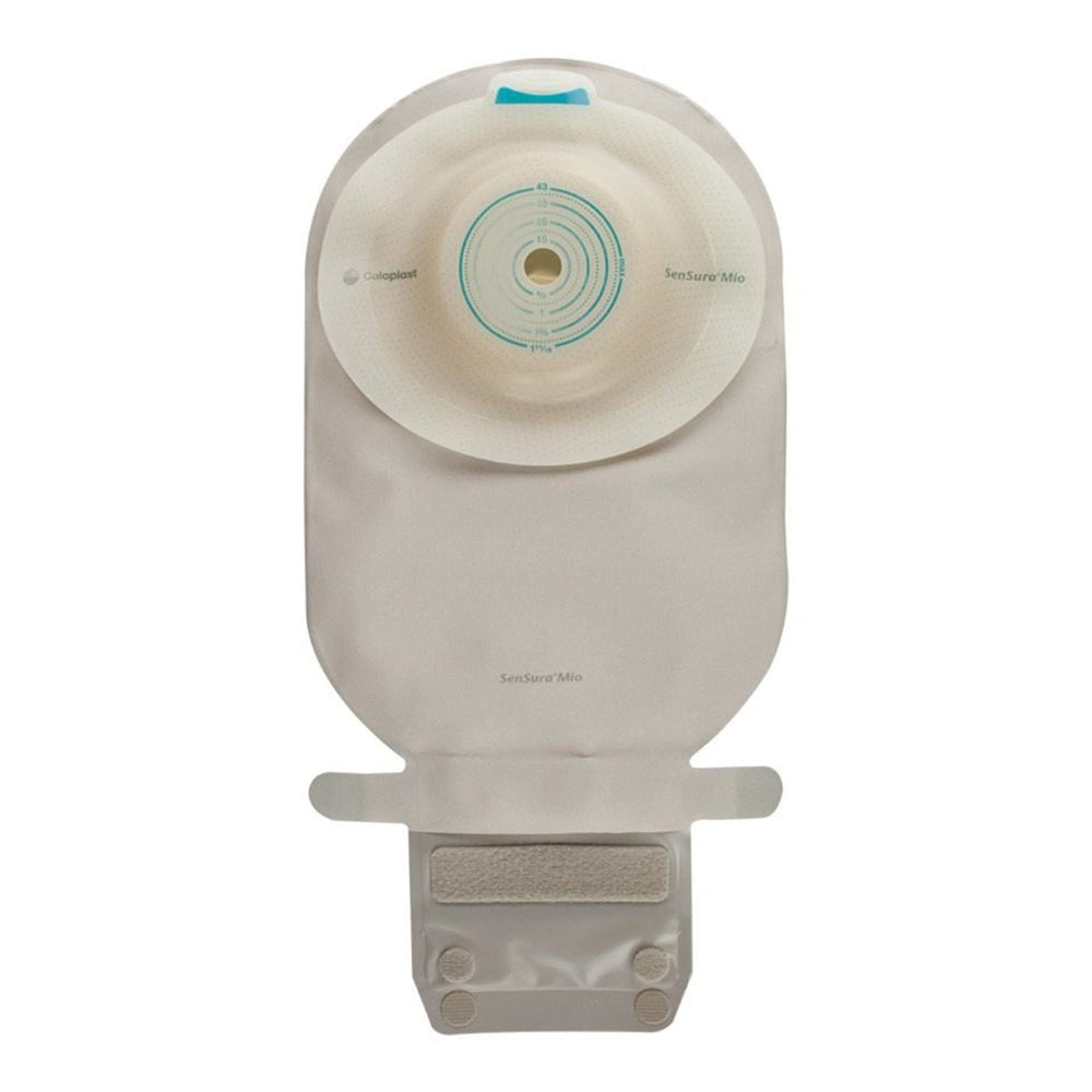 Coloplast SenSura Mio Soft Convex drainable pouch, transparent for discreet wear and a secure stoma fit