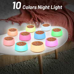Color Noise sound machine provides 32 volume levels for personalized audio balance.
