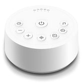 Color Noise sound machine front view with compact design and simple controls for better sleep