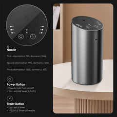 ColorSavvy diffuser operates quietly for peaceful driving