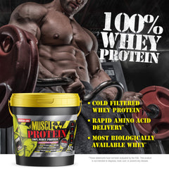 COLOSSAL LABS Cookies & Cream shake demonstrating smooth mixability and creamy texture