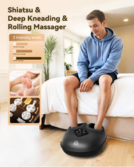 COMFIER 360-degree compression massage delivers full-foot relief after long days.