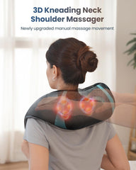 COMFIER 3D kneading rollers delivering deep pressure on neck and shoulders
