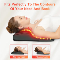 COMFIER massager side view, showcasing kneading action for fatigue relief.