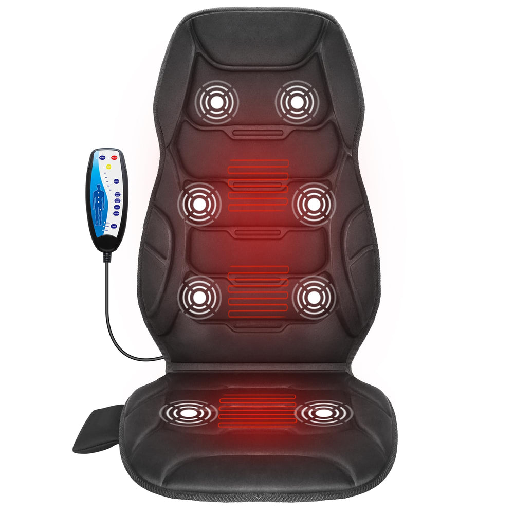 COMFIER back massager with heat offers targeted comfort on any chair