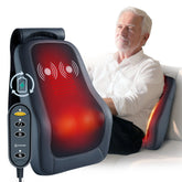 COMFIER cordless neck and back massager with heat on sofa for relaxation