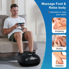 COMFIER Foot Massager offers full-foot compression for targeted comfort.