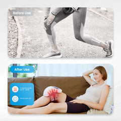 COMFIER knee massager with three vibration modes for customizable knee relief.