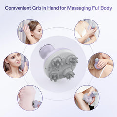 COMFIER scalp massager waterproof feature for safe use in shower.