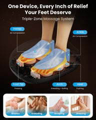 COMFIER compression pads showing 3D pressure in use