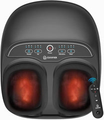 COMFIER Shiatsu Foot Massager top view showing kneading rollers for full foot coverage