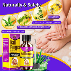 Comfort applying treatment at base of cuticle on infected nail