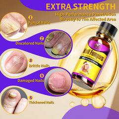 Comfort brush applicator demonstrates precise nail application