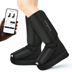 Comfytemp cordless foot and calf massager battery-powered for wireless use.