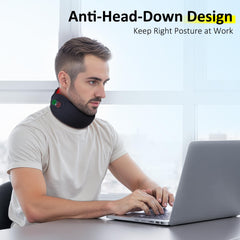 Comfytemp red light therapy module targets neck tension points for soothing relief.