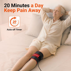 Comfytemp red light wrap soft Lycra fabric ensures comfortable breathable wear.