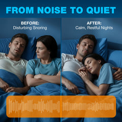 Commanding Life adjustable magnet nasal clip showing customizable fit.