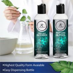 Compass Laboratory Vegetable Glycerin bottle 500mL for smooth cosmetic textures