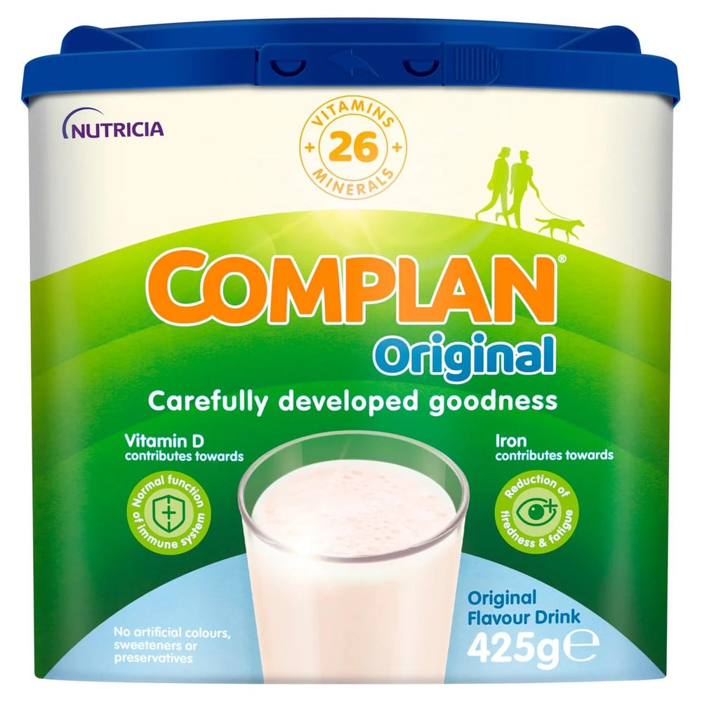 Complan original flavor 425g can for daily energy and immune support