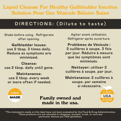 Complete Natural Gallbladder Complete bottle pour, convenient liquid for fast absorption.