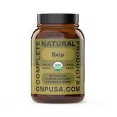 Complete Natural Products Icelandic Sea Kelp capsules in bottle for daily iodine support.