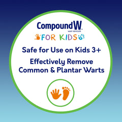 Compound W Kids One Step Strips back pack highlights simple, at-home treatment
