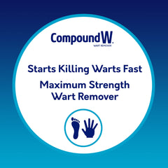 Compound W salicylic acid wart remover serves as strongest OTC option