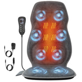 comrelax back massager plush cover for luxurious comfort and soothing back relief.