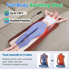 Comrelax massage mat with four modes offering customizable relaxation options