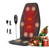 Comrelax portable back massager with heat for targeted relief while working