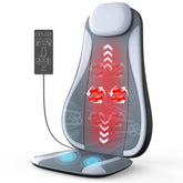 Comrelax Shiatsu back massager with heat and cooling for deep relaxation.