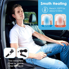 Comrelax massage cushion kneading modes tailor the experience to your needs.