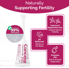 Conceive Plus Fertility Lubricant pre-filled applicator for discreet intimacy and TTC-friendly use