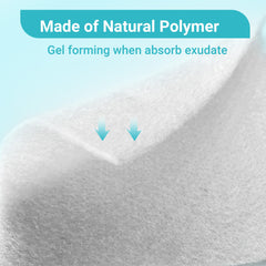 Conkote Silver Alginate Pad suitable for wounds requiring gentle removal