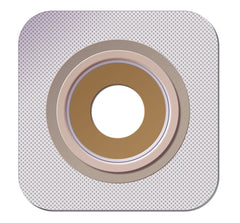 ConvaTec SUR-FIT Natura moldable Durahesive skin barrier with hydrocolloid collar for a secure fit.