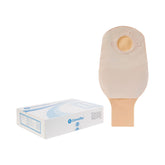 ConvaTec Sur-Fit Natura drainable pouch front view, odor-free discreet wear.