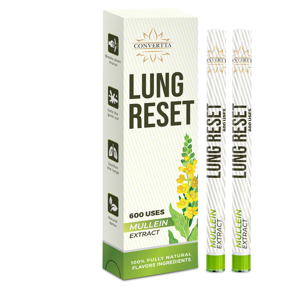 CONVERTTA Lung Detox Diffuser Pen two-pack for ongoing use