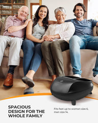 CooCoCo foot massager kneading modes provide deep relief for tired feet after long days.