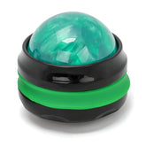 Coolrunner Massage Ball green front view for soothing self-massage and circulation.