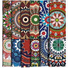 Copkim mandala cleaning cloths for glasses, gentle microfiber cleans without scratches