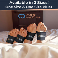 Copper Compression Arch Support four-way stretch fabric for flexible fit