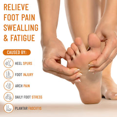 Copper Edge arch-support with soft 3D weave for durable daily wear.