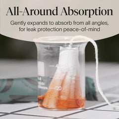 Cora Expand and Absorb from all angles for confident wear.